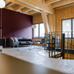 Bilde des Empfangsbereiches im ersten Stock in der FO-Education