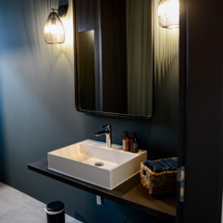 Toilette im Erdgeschoss